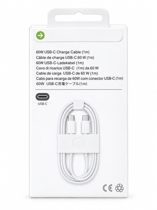 PREMIUM C TO C WOVEN CABLE 60W
