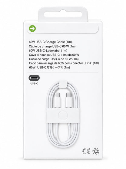 PREMIUM C TO C WOVEN  CABLE 60W