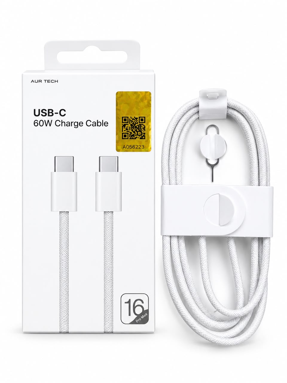 PREMIUM C TO C WOVEN  CABLE 60W