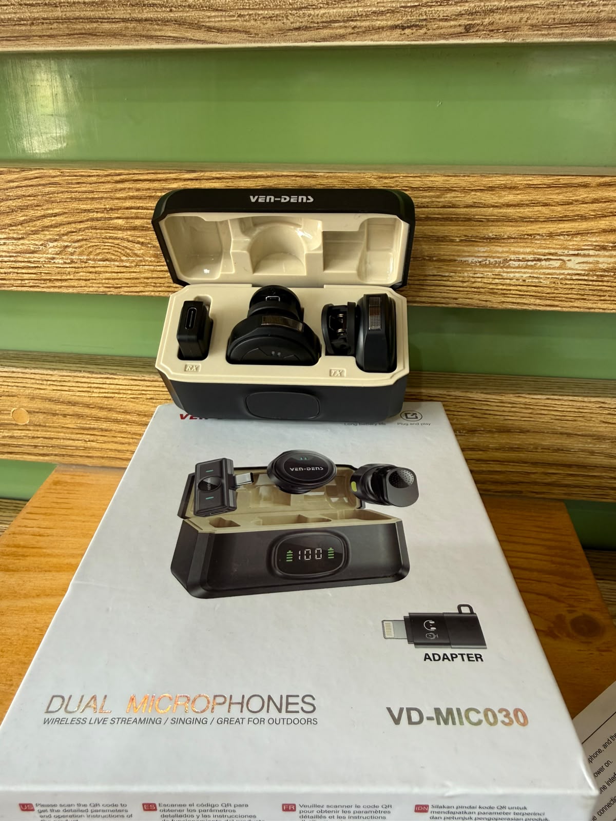 VEN-DENS DUAL VLOGGING MIC VD-MIC030