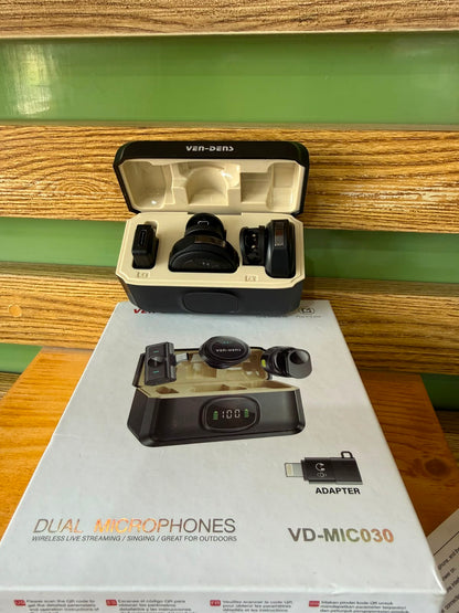 VEN-DENS DUAL VLOGGING MIC VD-MIC030