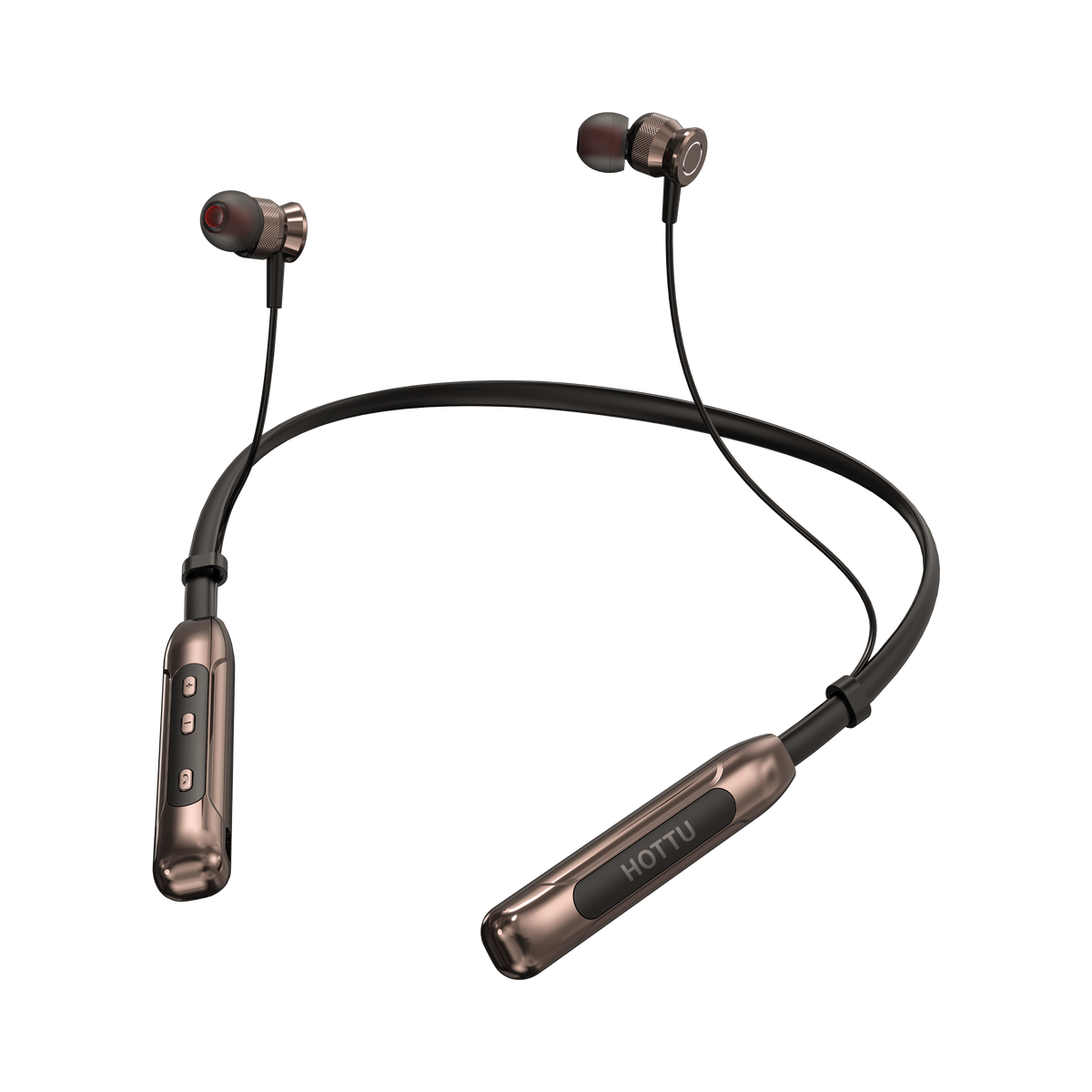 HOTTU NB12 Bass Xtreme Wireless Bluetooth Neckband - 70 Hours
