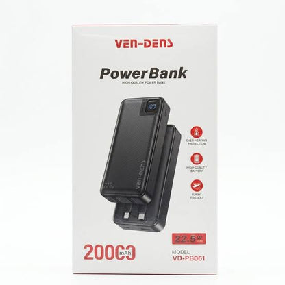 VEN-DENS POWER BANK10000 MAH